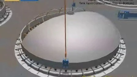 Öl-Gas-Lagertankschweißmaschine für den Tankbau (EGW/AGW)